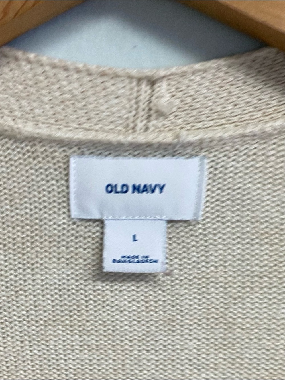 OLD NAVY CARDIGAN SWEATER - LARGE - Picture 6 of 7